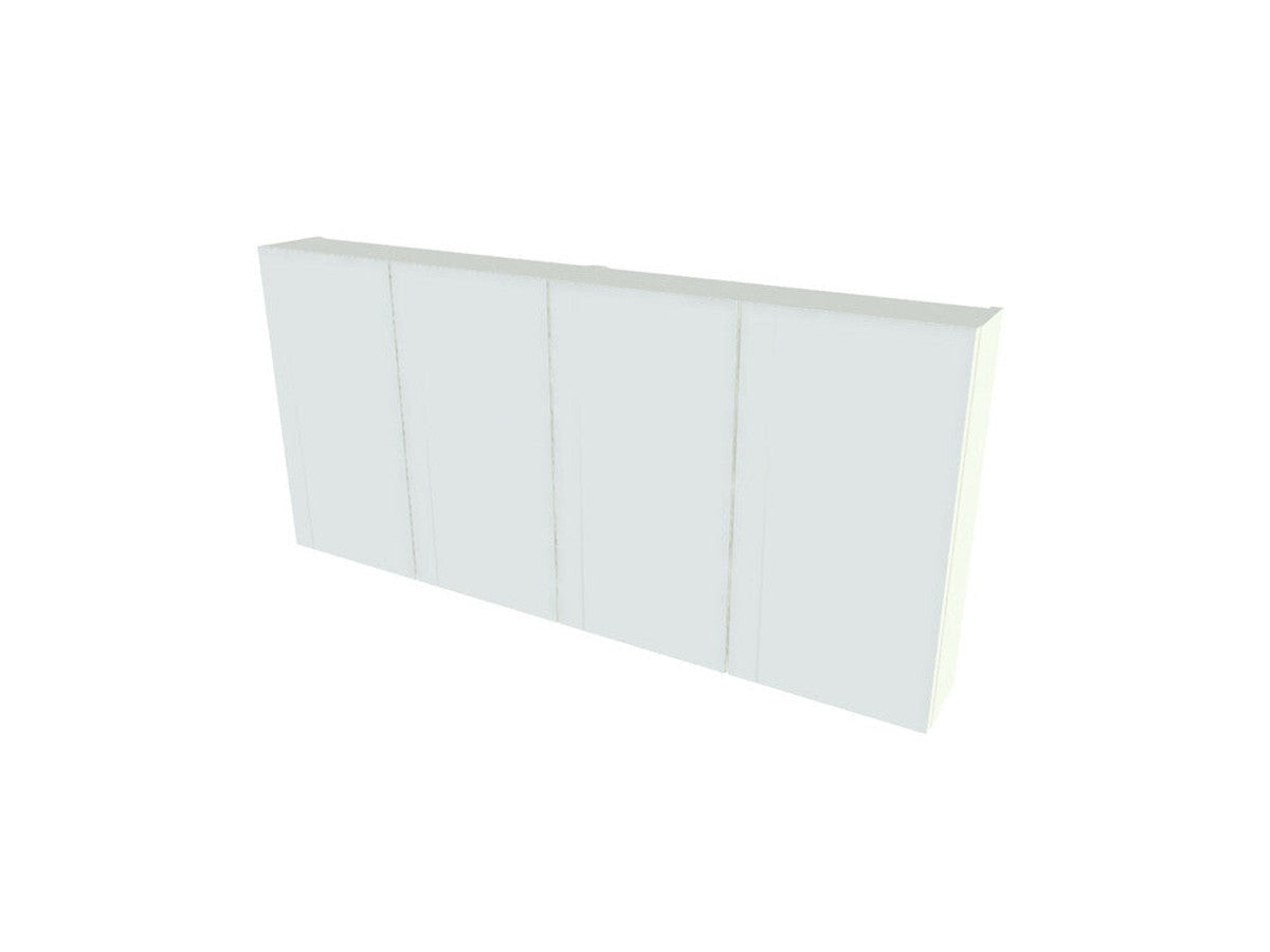 Van Marcke Nebulo bathroom cabinet W1400xH650xD178 2 single-sided doors Soft Black Matt
