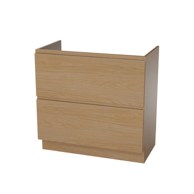 Van Marcke Fortitudo 45 Tre sous-meuble L900xH880xP455mm 2tiroirs castello oak