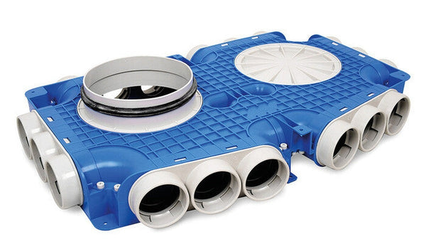 Vent-Axia TVG-63-180 manifold lateral connection 18 x D 63 mm D 180 mm H 80 mm