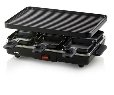 Raclette - gril(l) - 1200 Watt - 8 personnes