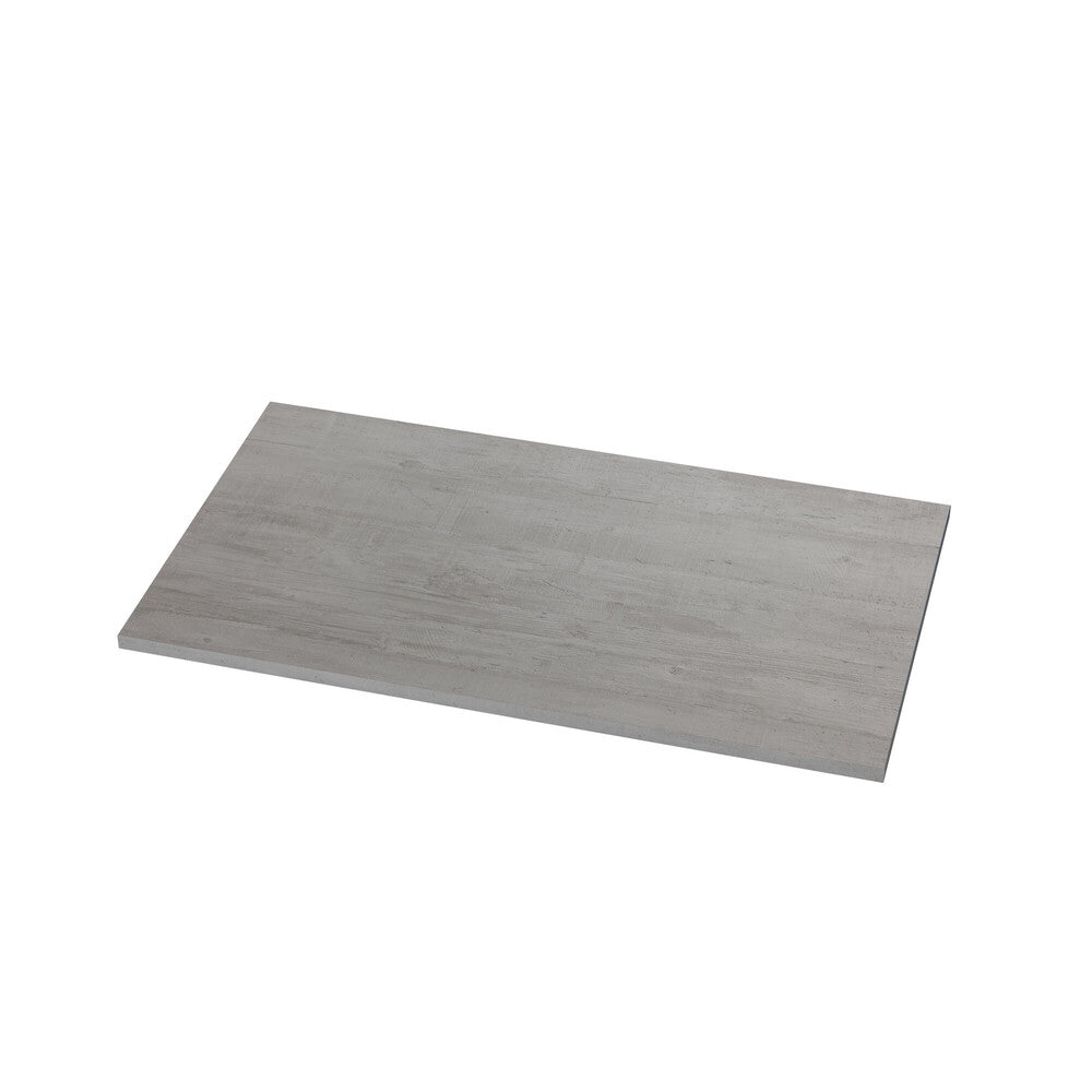 Van Marcke Vero tablette pour lavabo L900xH18xP500mm Grey Concrete