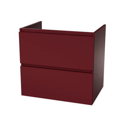 Van Marcke Ventus Due sous-meuble B700xH650xD495mm 2tiroirs marron