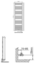 intro Basic 180/050 handdoekradiator H1742 x B500 773W wit