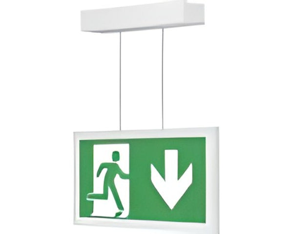 Eclairage de secours Led 3W 3h IP40 IK08 permanent / non permanent autotest 337x 72 x 224mm 1.4kg