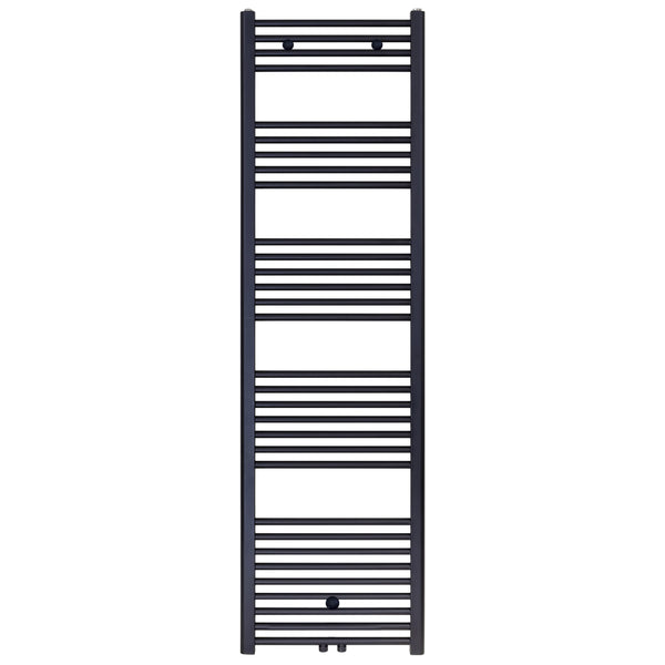 BELRAD SÈCHE-SERVIETTES - RACCORDEMENT GAUCHE-DROITE/CENTRAL - 699 WATT - 1800X400CM - NOIR MAT