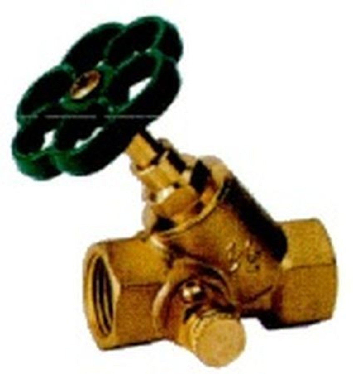 ROBINET ARRET INCLINE AVEC PURGEUR 2"