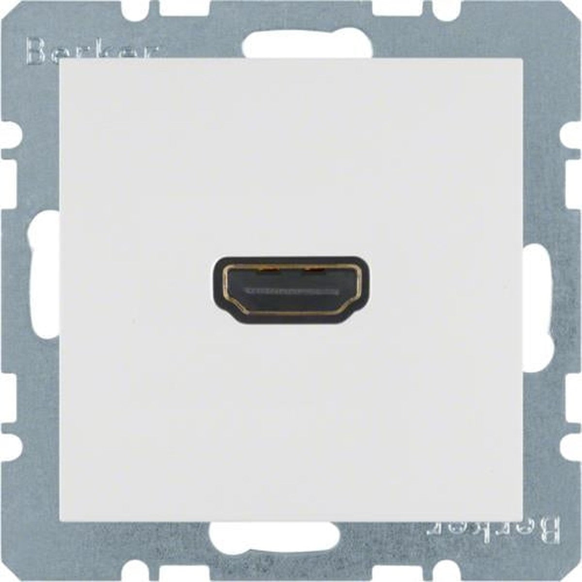 Berker S.1 / B.3 / B.7 HDMI-aansluiting, Polar wit, mat