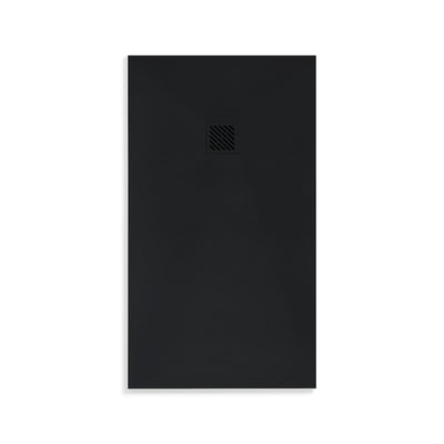 ALONI MADISON RECEVEUR DE DOUCHE - COMPOSITE - 90X90X3CM - NOIR MAT