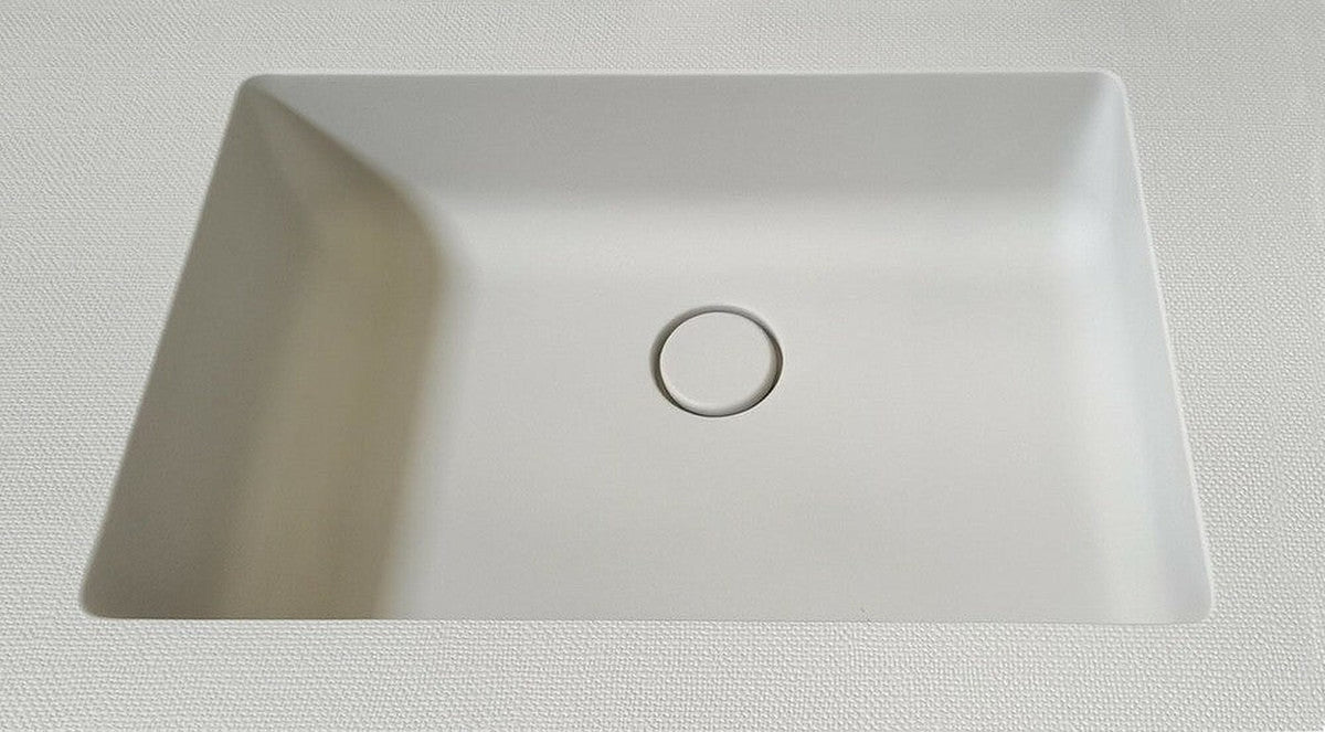 Arblu Rett.5050 Matte White Basin Shelf