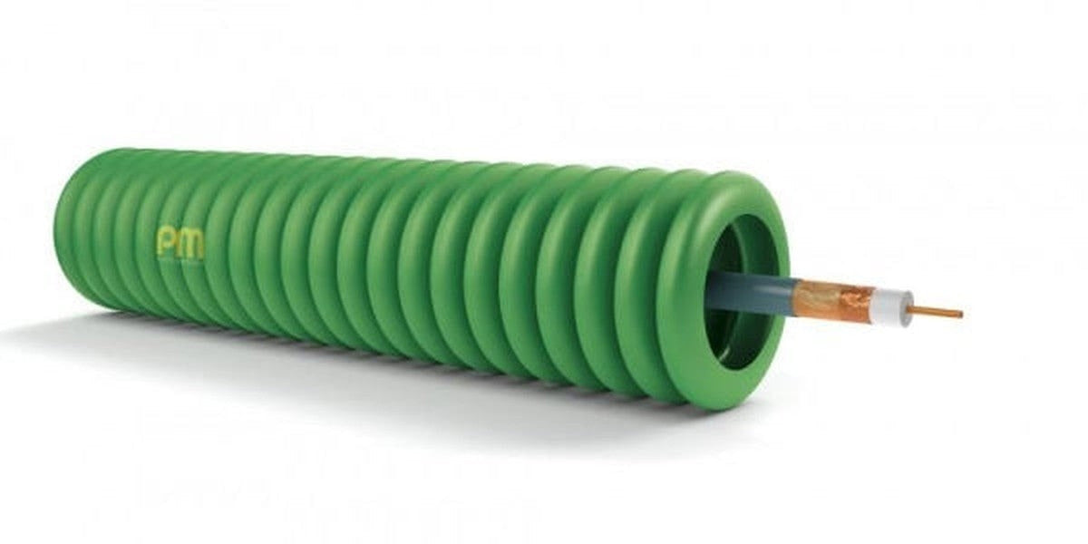 Câble coaxial approuvé Pbe, Telenet, Wvem, ... en précâblé en rouleau de 50m