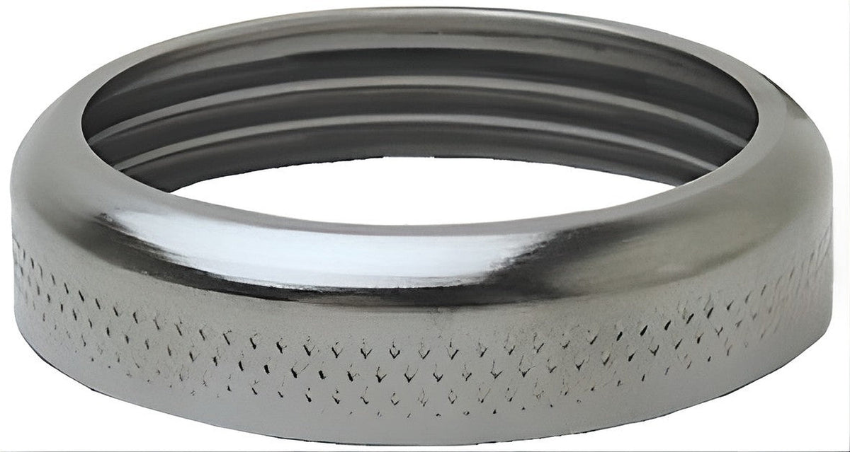 KNURLED NUT CHROME 5/4"