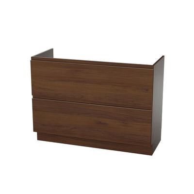 Van Marcke Fortitudo Tre sous-meuble L1200xH880xP495mm 2tiroirs walnut afterglow