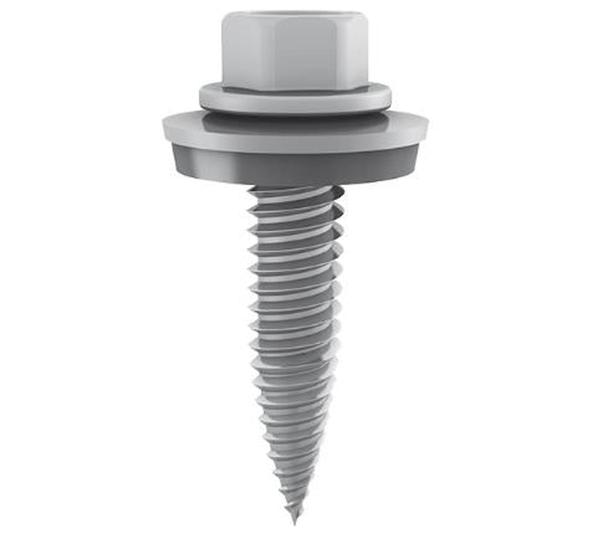 Threaded metal screws 6 x 25mm box of 160