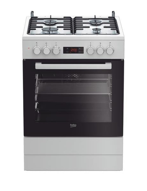 60 x 60 cm combi-fornuis met multifunctionele oven