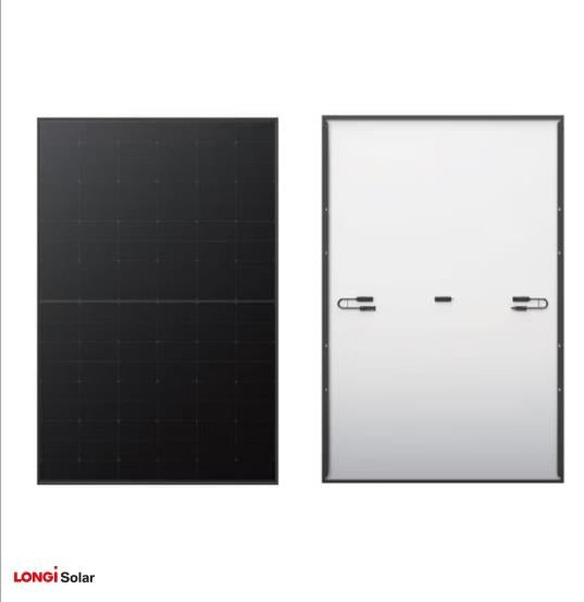 Panneau solaire LONGi Hi-MO X6 Max Artist 54HTB 455 W, demi-coupe, noire
