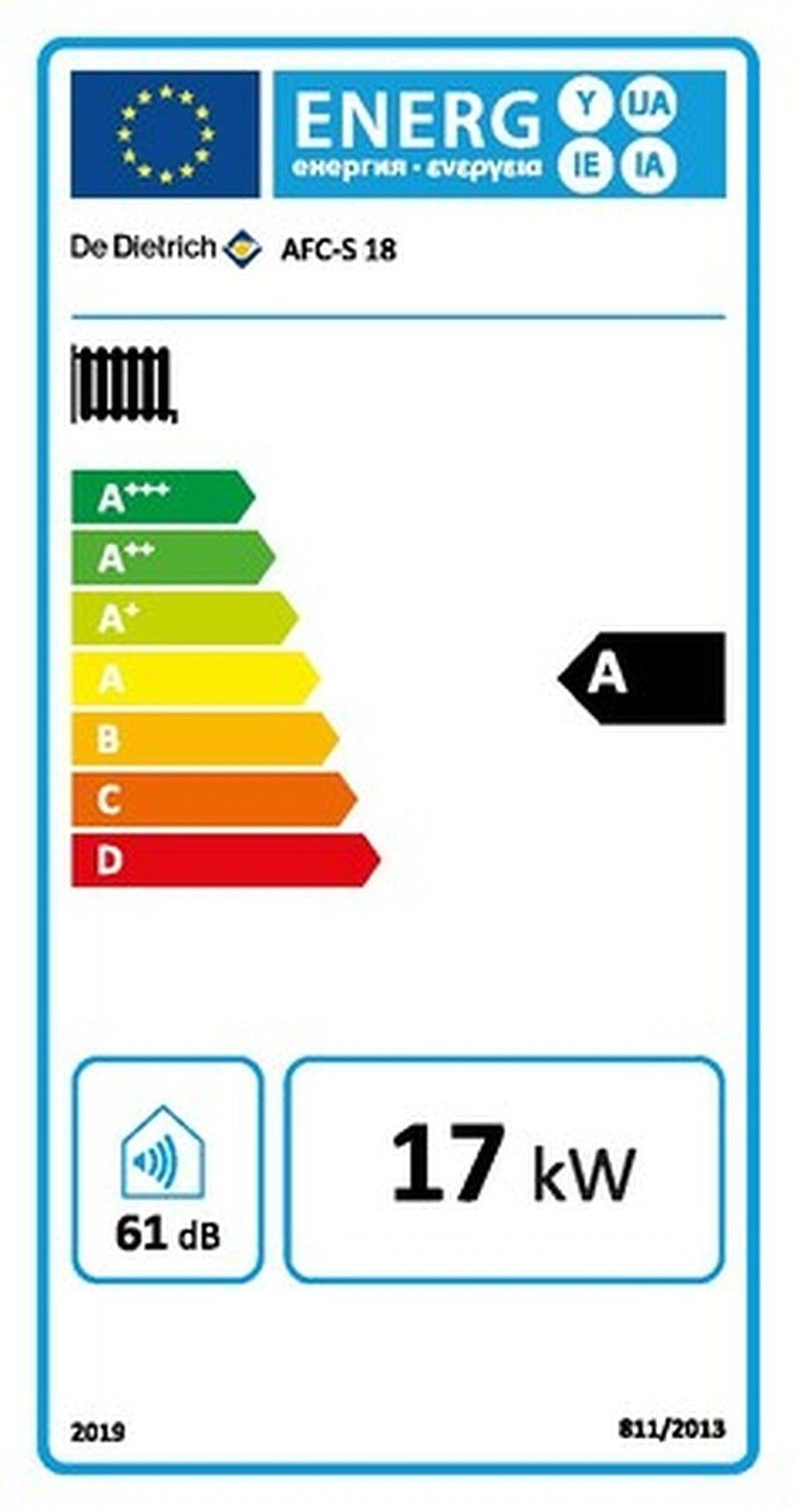 18 kW HR-mazoutketel - De Dietrich
