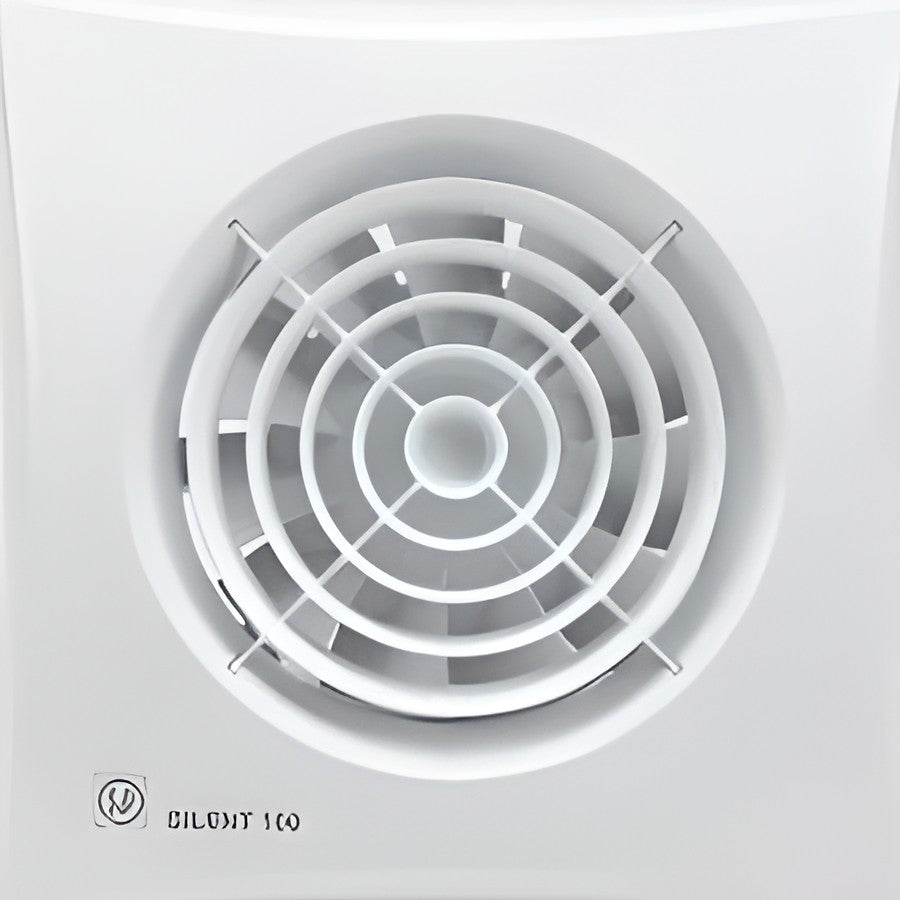 Stille badkamer afzuigventilator met een capaciteit van 95 m³/u (12V)