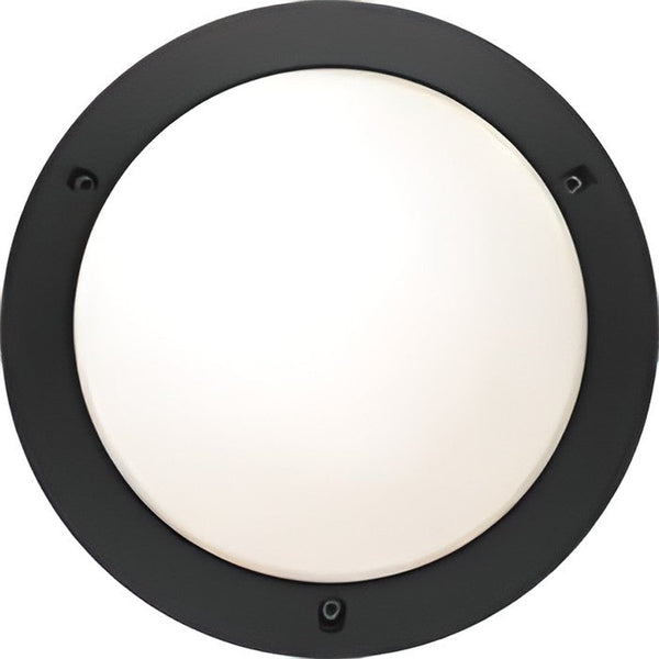 Halogeen wandlamp 53W Chartres – E27 – Zwart IP54