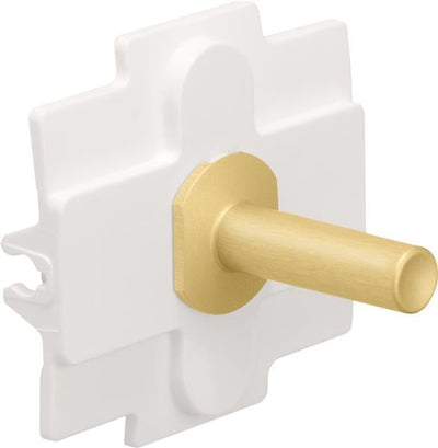 Niko toggle for simple switch functions, Aluminium Gold