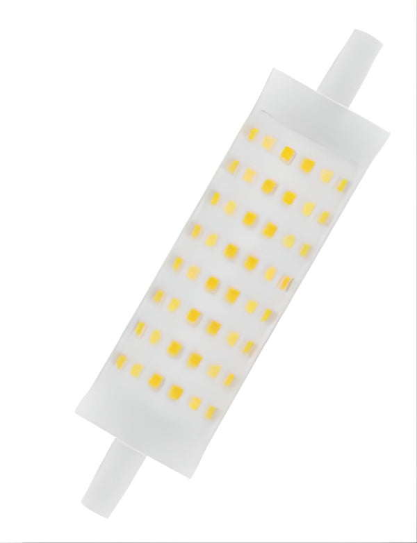 Lampe Led line spéciale double culot 118mm 125 15W 827 R7s