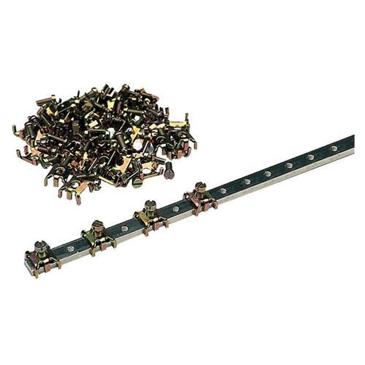 Raccords Barre 12 x 5 avec 50 cavaliers