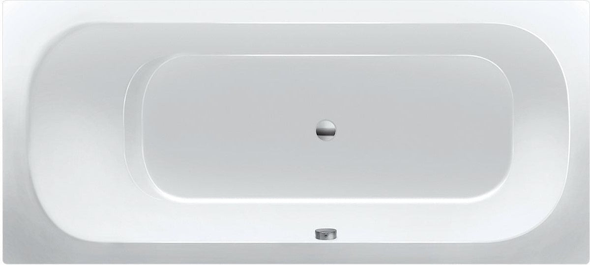 ACRYLIC TWIN BATH 170X75 INCL. FEET WHITE