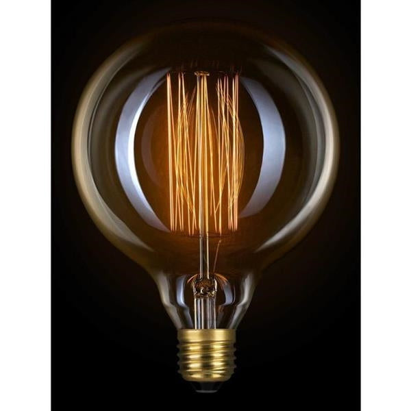 Lampe Led filament Eidson Decor G125 40W E27 360° 2000K