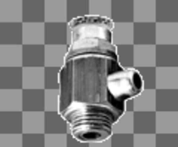 Robinet purgeur chromé 1/4"