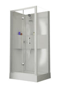 intro Lilou Basis cabine douche polystyrène 4mm brillant porte pliante