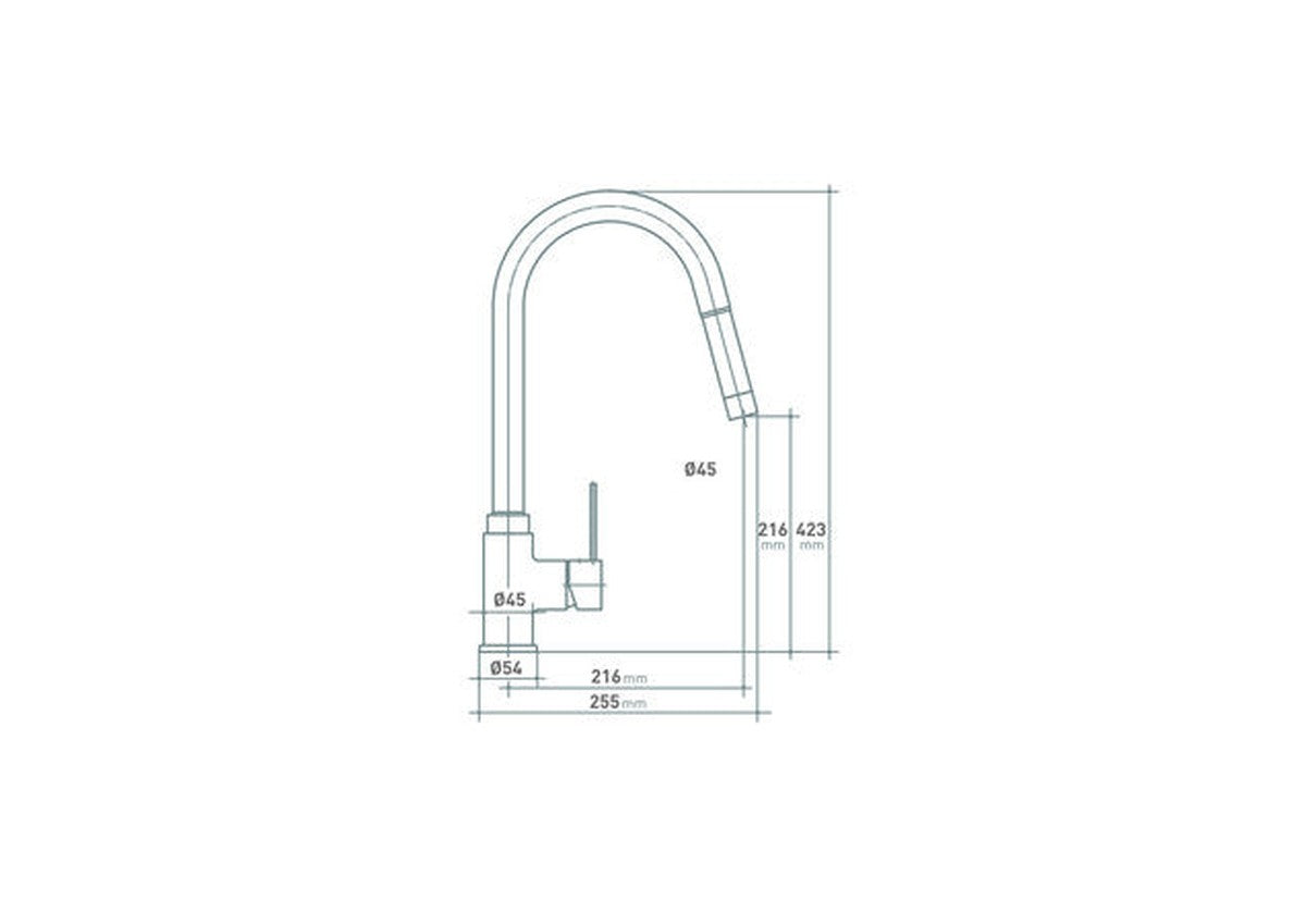 GO by Van Marcke Bloom mitigeur évier monocommande Belgaqua économiseur d'eau