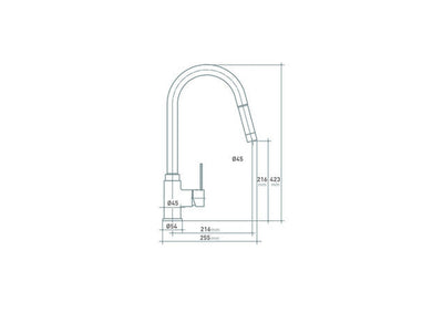 GO by Van Marcke Bloom mitigeur évier monocommande Belgaqua économiseur d'eau