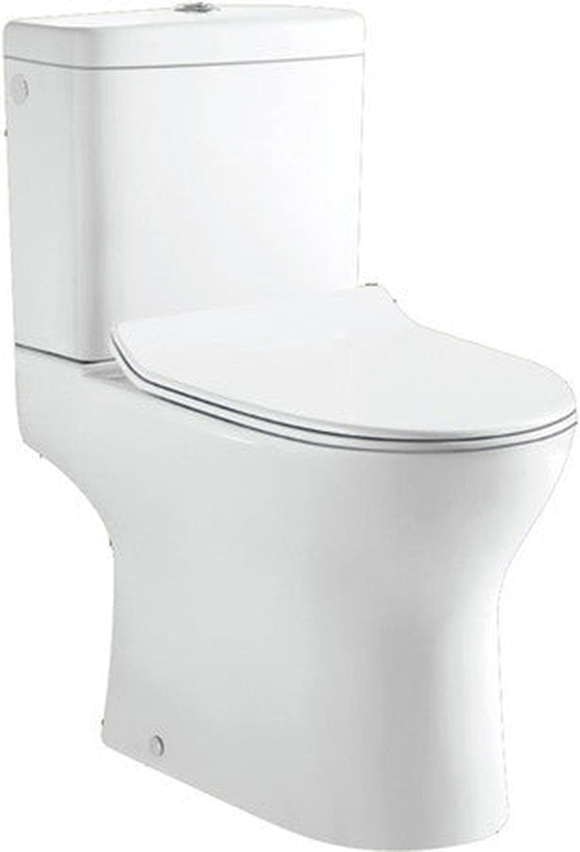 GO by Van Marcke Gustav PACK floor-standing S-trap rimless WC Softclose