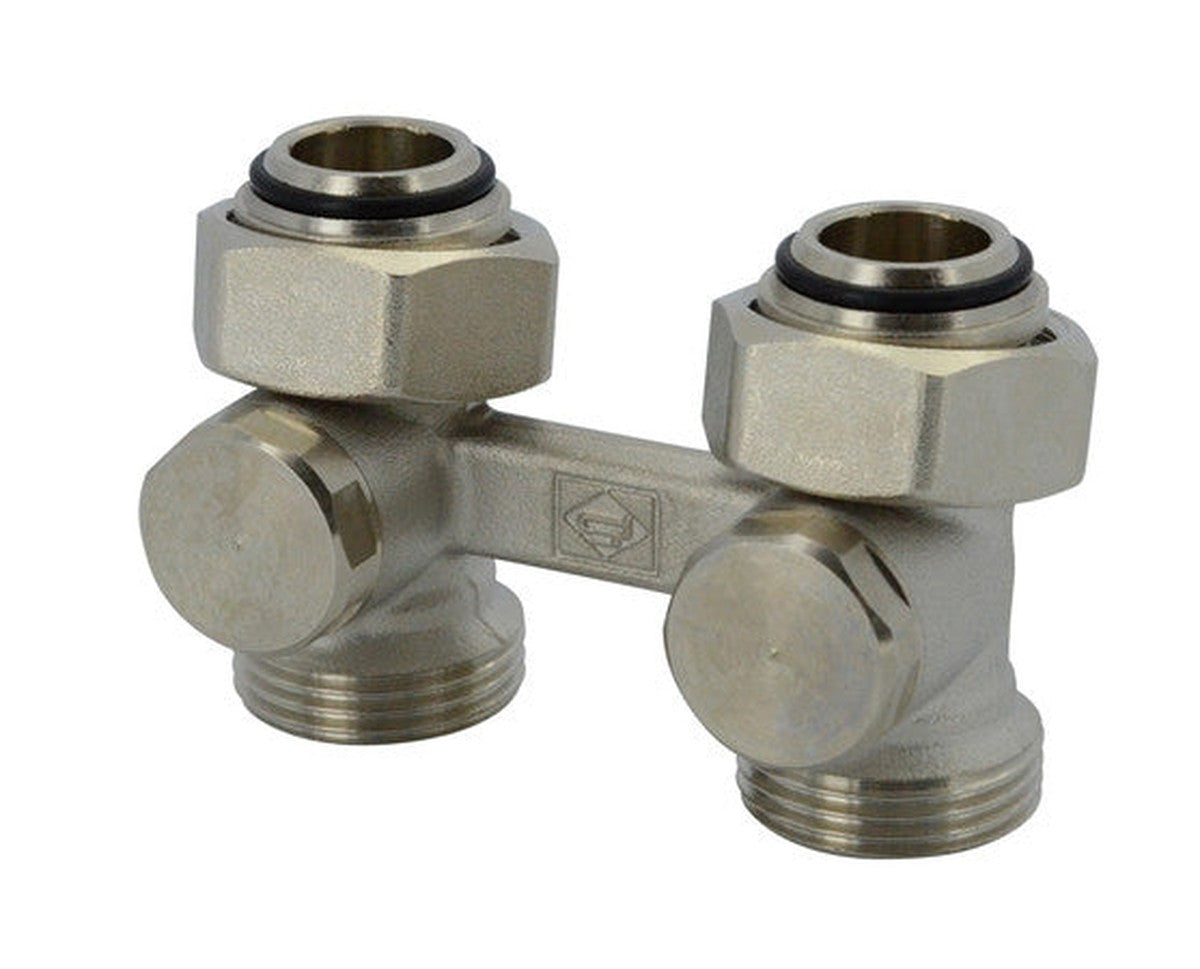 intro bloc-H floor twin-pipe radiators 3/4" Eurocone