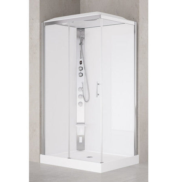 Van Marcke Vidrio Hammam cabine douche rectangulaire 1200x900mm gauche