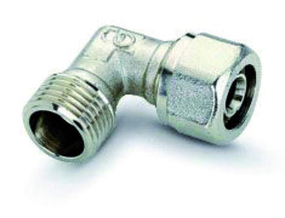 SYSTEMPEX coude 90° PEX-Alu raccordement à serrer x D M D 16-1/2"M