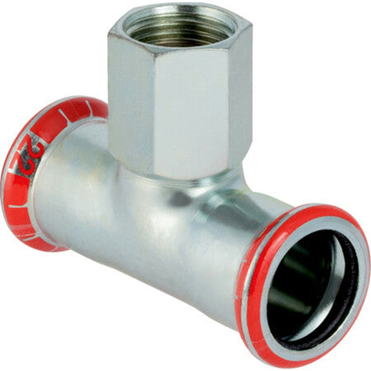Té à sertir Geberit Mapress 28-1/2"-28