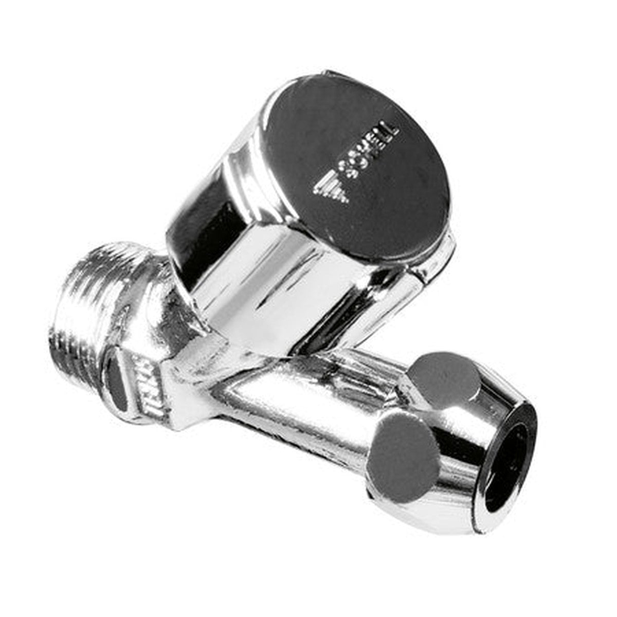 Schell robinet d'équerre à siège incliné 1/2"M x 3/8"M