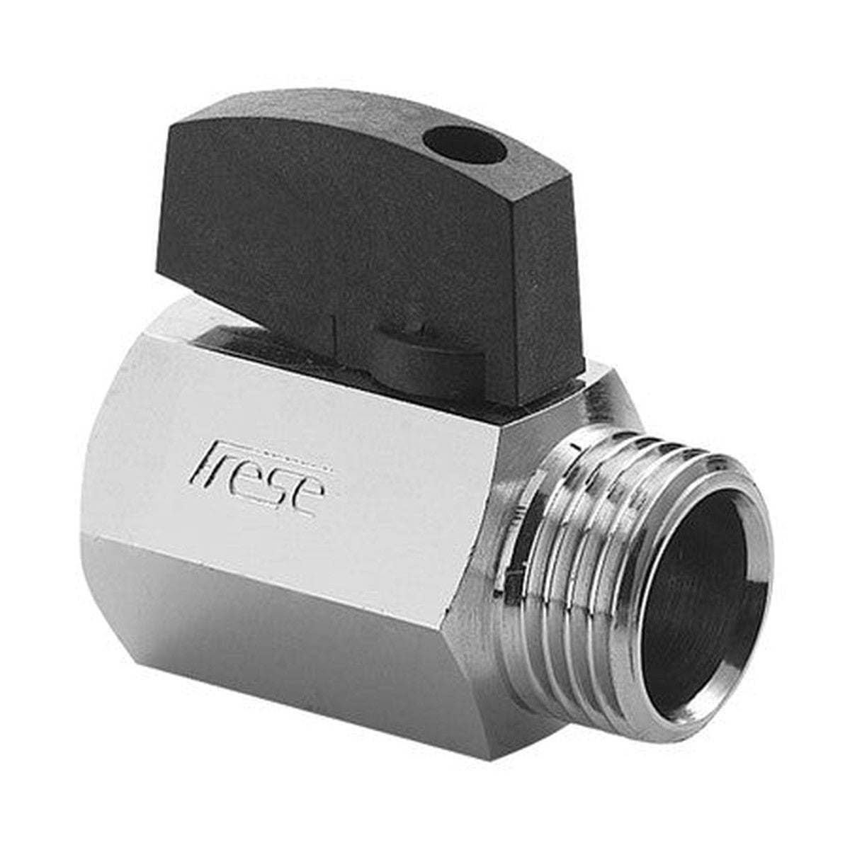 Frese robinet à bille avec passage intégral droit avec manette 3/4"MF