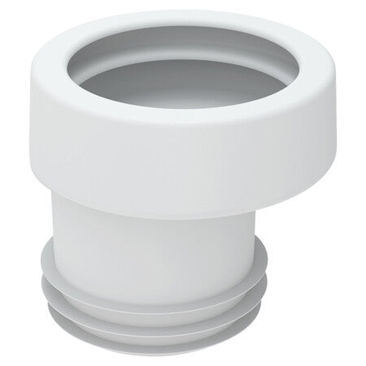Van Marcke Toilet Pan Connector D100mm Straight Offset 20mm