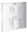 Grohe Grohtherm Cube set de finition mitigeur douche 2 sorties
