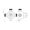 Mitigeur thermostatique central DELABIE Premix