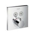 Hansgrohe ShowerSelect set de finition thermostatique encastré pour 2 systèmes