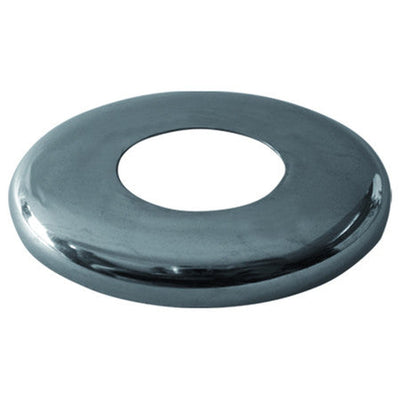 rosace 3/4" H 5 mm inox chromé