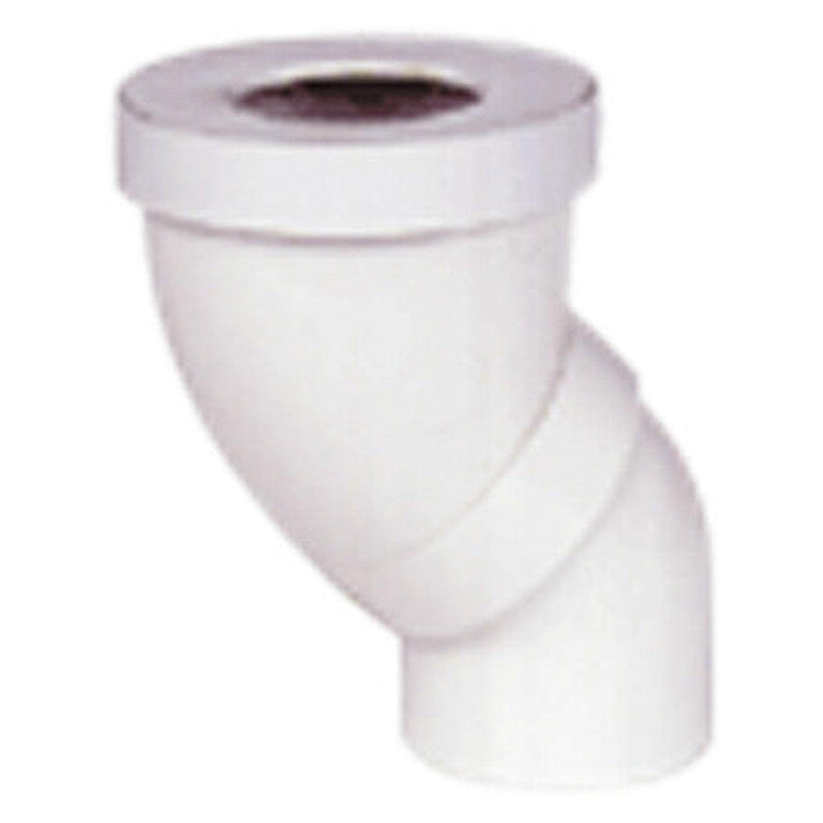 Nicoll Prise WC raccord réglable D 90 mm PVC blanc