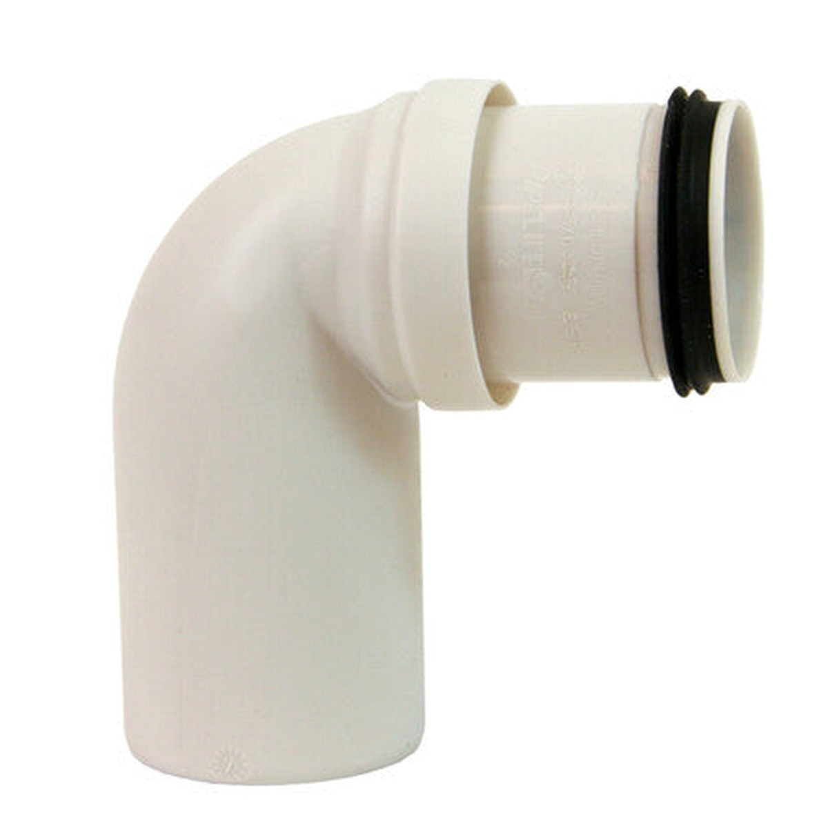 Pipelife Smartline PP 90° elbow with 1 fitting D 40 white