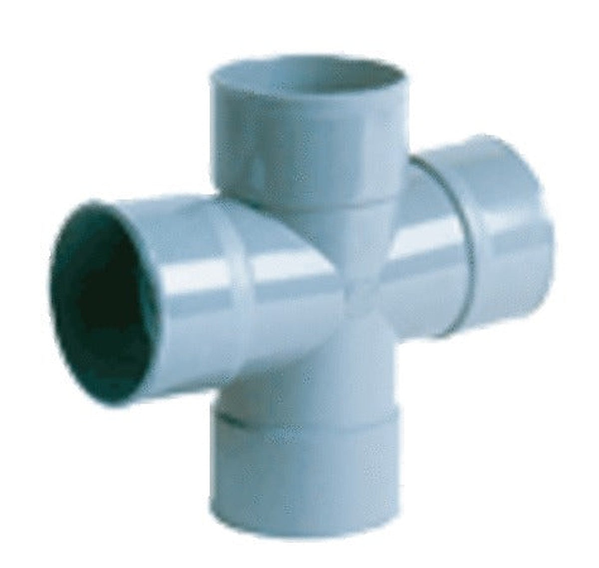 Nicoll PVC-verlijmkoppeling T-stuk parallel 87°30 D 100 mm grijs