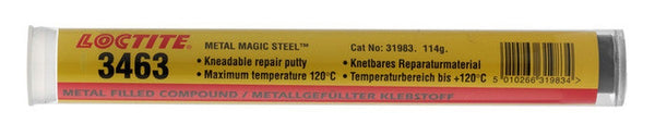 Loctite 3463 pâte de réparation époxy monocomposant chargée d'acier 114 g