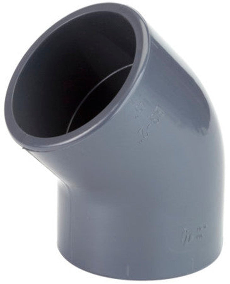 Elbow PVC-U 45° D20 FF Georg Fischer TP