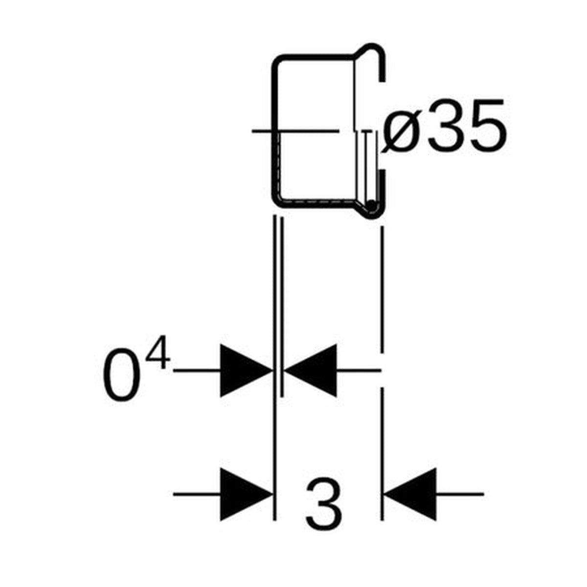 Geberit Mapress Copper Plug 15