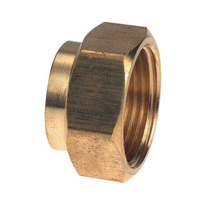 manchon réduit laiton alimentation tube cuivre 1/2"F x 3/8"F